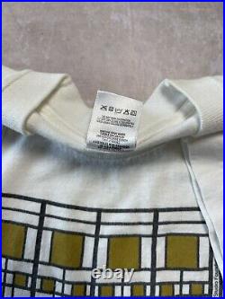 Vintage Frank Lloyd Wright T-Shirt (M/L) Oak Park Home Stained Glass Art Tee