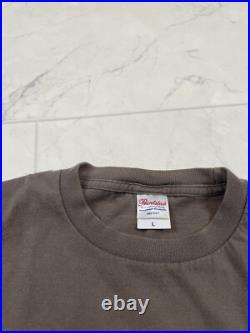 Vintage Frank Lloyd Wright Tokyo Japan Quote T Shirt Faded Brown Size L