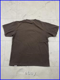 Vintage Frank Lloyd Wright Tokyo Japan Quote T Shirt Faded Brown Size L