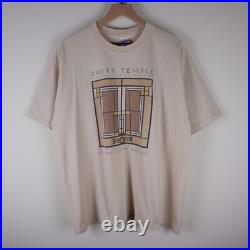 Vintage Frank Lloyd Wright Unity Temple Architect Oak Park IL Shirt XL 23x28.5