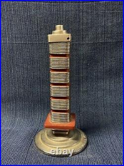 Vintage Johnson Wax Research Tower Lighter- Frank Lloyd Wright- Racine Wisconsin
