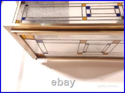 Vintage Monumental Mission Arts and Crafts Prairie Frank Lloyd Wright Chandelier