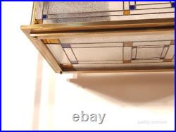 Vintage Monumental Mission Arts and Crafts Prairie Frank Lloyd Wright Chandelier