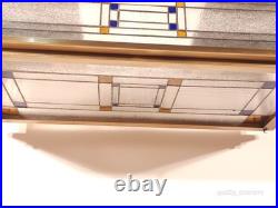 Vintage Monumental Mission Arts and Crafts Prairie Frank Lloyd Wright Chandelier