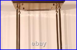 Vintage Monumental Mission Arts and Crafts Prairie Frank Lloyd Wright Chandelier