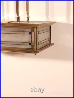 Vintage Monumental Mission Arts and Crafts Prairie Frank Lloyd Wright Chandelier