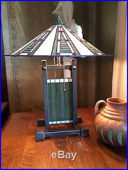 Vintage Repro Frank Lloyd Wright Dana House Prairie Lamp