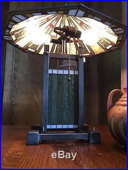 Vintage Repro Frank Lloyd Wright Dana House Prairie Lamp