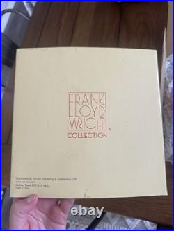 Vintage Set Of Frank Lloyd Wright Collection Cabaret Breakfast Plates, 4 In Box