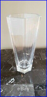 Vintage TIFFANY & Co. Frank Lloyd Wright Foundation 1986 Crystal Vase