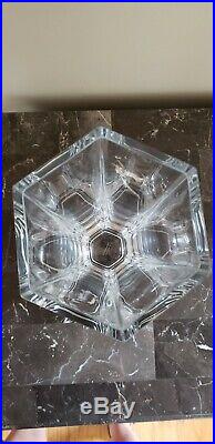 Vintage TIFFANY & Co. Frank Lloyd Wright Foundation 1986 Crystal Vase