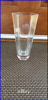 Vintage TIFFANY & Co. Frank Lloyd Wright Foundation 1986 Crystal Vase