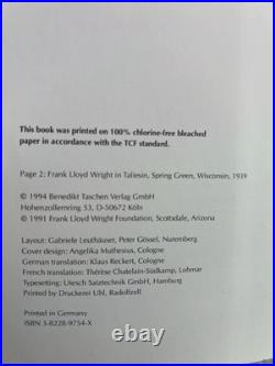 Vintage Taschen Softcover Frank Lloyd Wright