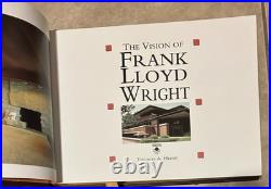 Vision of Frank Lloyd Wright 2002 Chartwell Books Leather Bound Hardcover Heinz