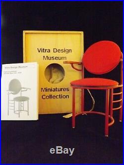 Vitra Miniature Chair Frank Lloyd Wright Johnson Wax Building, With Box