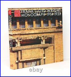 Vol. 4, FRANK LLOYD WRIGHT MONOGRAPH, 1914-1923, HC, DJ, Box