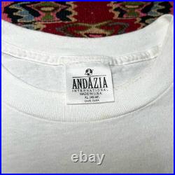 Vtg 90s Andazia Frank Lloyd Wright Imperial Hotel Tokyo T-Shirt sz XL art escher