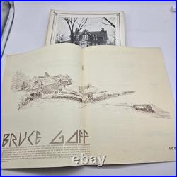 Vtg Prairie School Review lot 6 Frank Lloyd Wright Unity Temple 1967-70 Ephemera