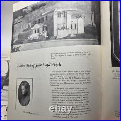 Vtg Prairie School Review lot 6 Frank Lloyd Wright Unity Temple 1967-70 Ephemera