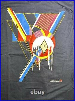 Vtg UNWORN Original FRANK LLOYD WRIGHT FOUNDATION 1995 T Shirt FROZEN SPHERES L
