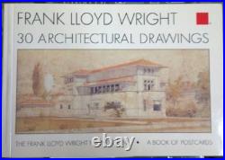 WRIGHT, FRANK LLOYD, ARCHITECTURAL DRAWINGS By Frank Lloyd Wright & Frank Lloyd