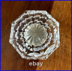 Waterford Crystal Clock 5 Octagon Desk Mantle Frank Lloyd Wright Works Ireland