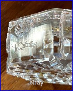Waterford Crystal Clock 5 Octagon Desk Mantle Frank Lloyd Wright Works Ireland