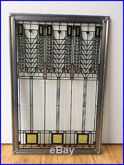 Window Panel Stained Glass Frank Lloyd Wright Tree Of Life 8 1/2 X 13