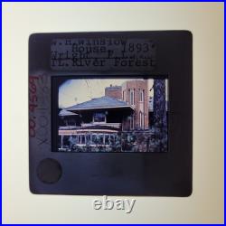 Winslow House River Forest IL Architecture F. L. Wright 35mm Glass Slides Lot 33