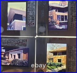 Winslow House River Forest IL Architecture F. L. Wright 35mm Glass Slides Lot 33