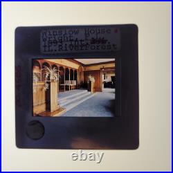 Winslow House River Forest IL Architecture F. L. Wright 35mm Glass Slides Lot 33