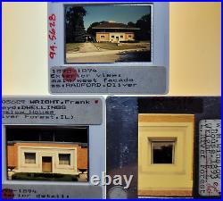 Winslow House River Forest IL Architecture F. L. Wright 35mm Glass Slides Lot 33