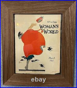 Woman's World Cover March 1921 Maginel Wright Enright Frank Lloyd Wright sister