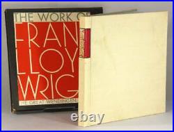 Work of Frank Lloyd Wright. An introduction by the architect H Th 1965