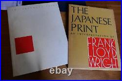 Wright, Frank Lloyd The Japanese Print an Interpretation New York Horizon Press