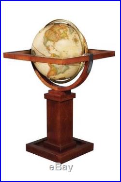 Wright inspired by Frank Lloyd Wright 16 Inch Floor World Globe By Replogle Glob