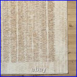 X Frank Lloyd Wright Foundation Usonia Mid-Century Modern Area 5' x 7'8 Tan