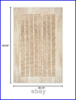 X Frank Lloyd Wright Foundation Usonia Mid-Century Modern Area Rug, 3'2 x