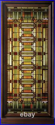 YTC Frank Lloyd Wright Oak Park Skylight Stained Glass