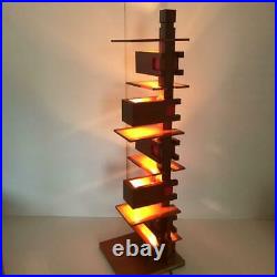 Yamagiwa Frank Lloyd Wright TALIESIN 3 Cherry table lighting 75cm 2013 Used