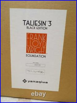 Yamagiwa TALIESIN 3 Black 322S7348Frank Lloyd Wright Table Light reprint